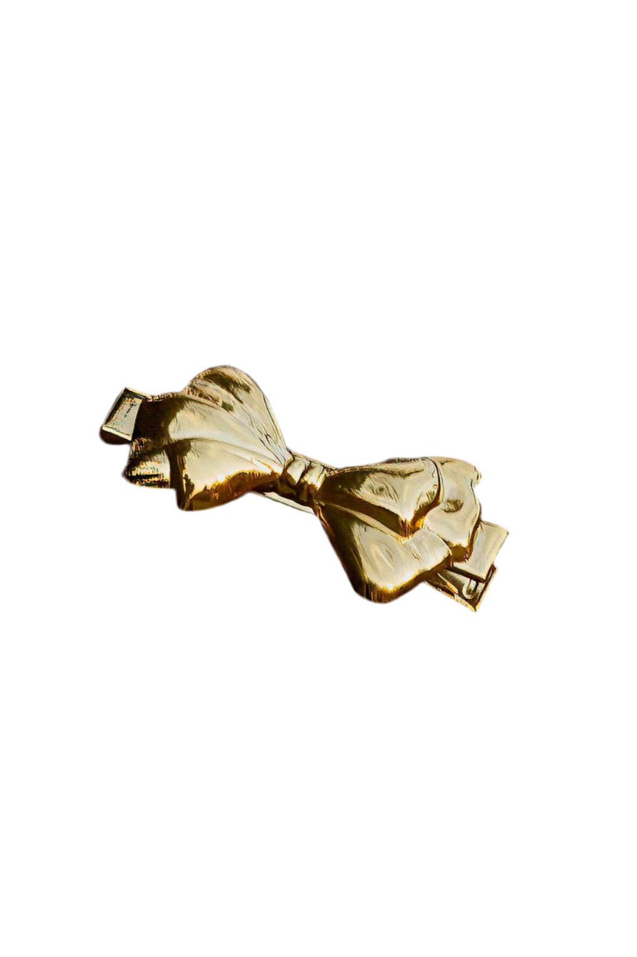 Let it Bow Hair Clip - 18K Gold Plated