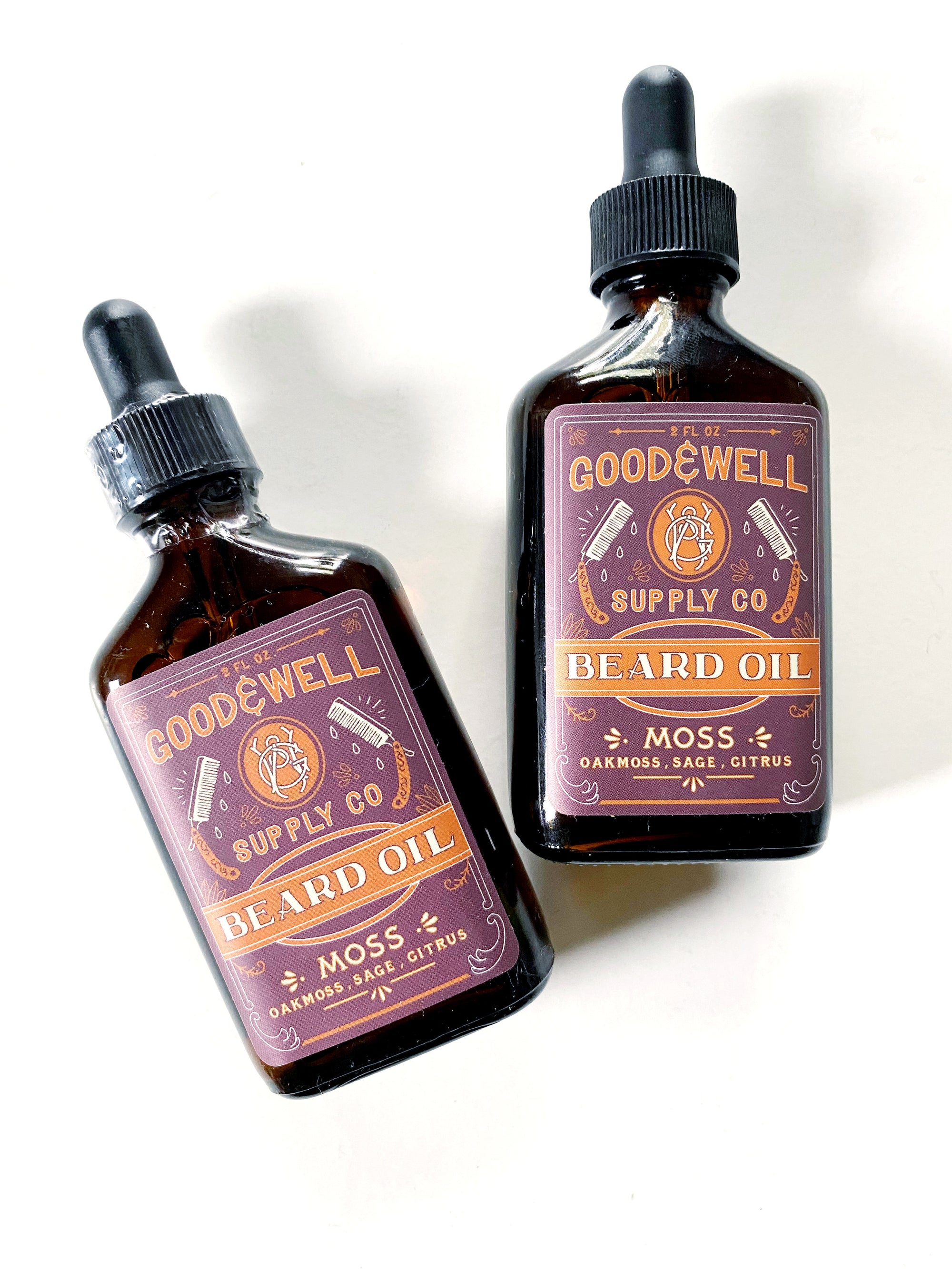 Good & Well Supply Co: Moss Men's Beard Grooming Oil