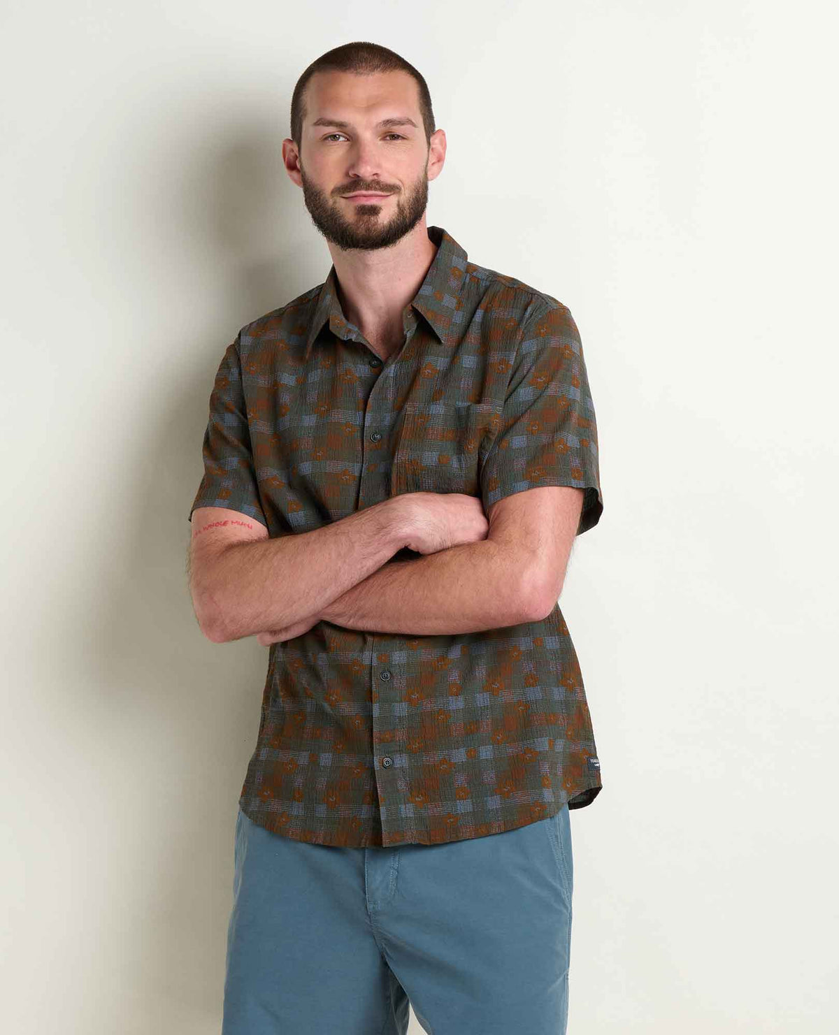 Fletcher Shirt - Dark Roast Print (S26)