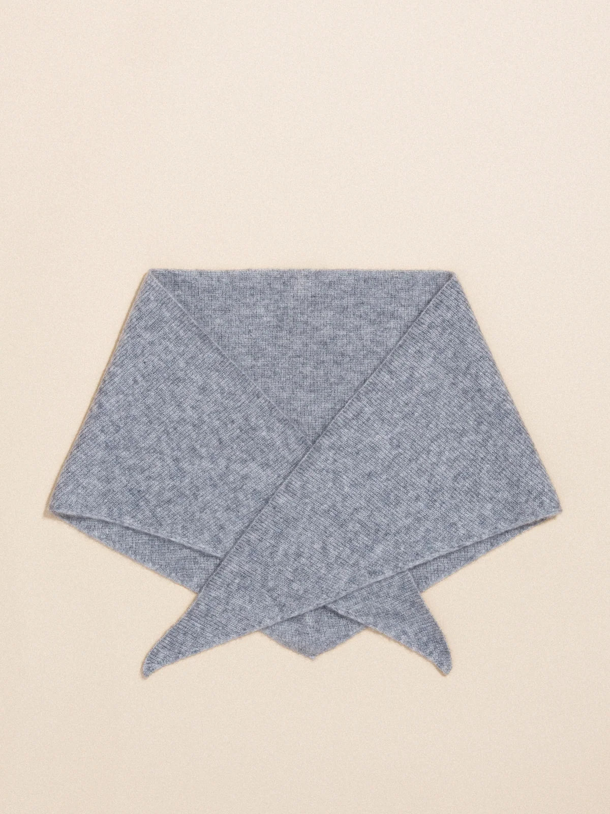 Cashmere Triangle Scarf Grey