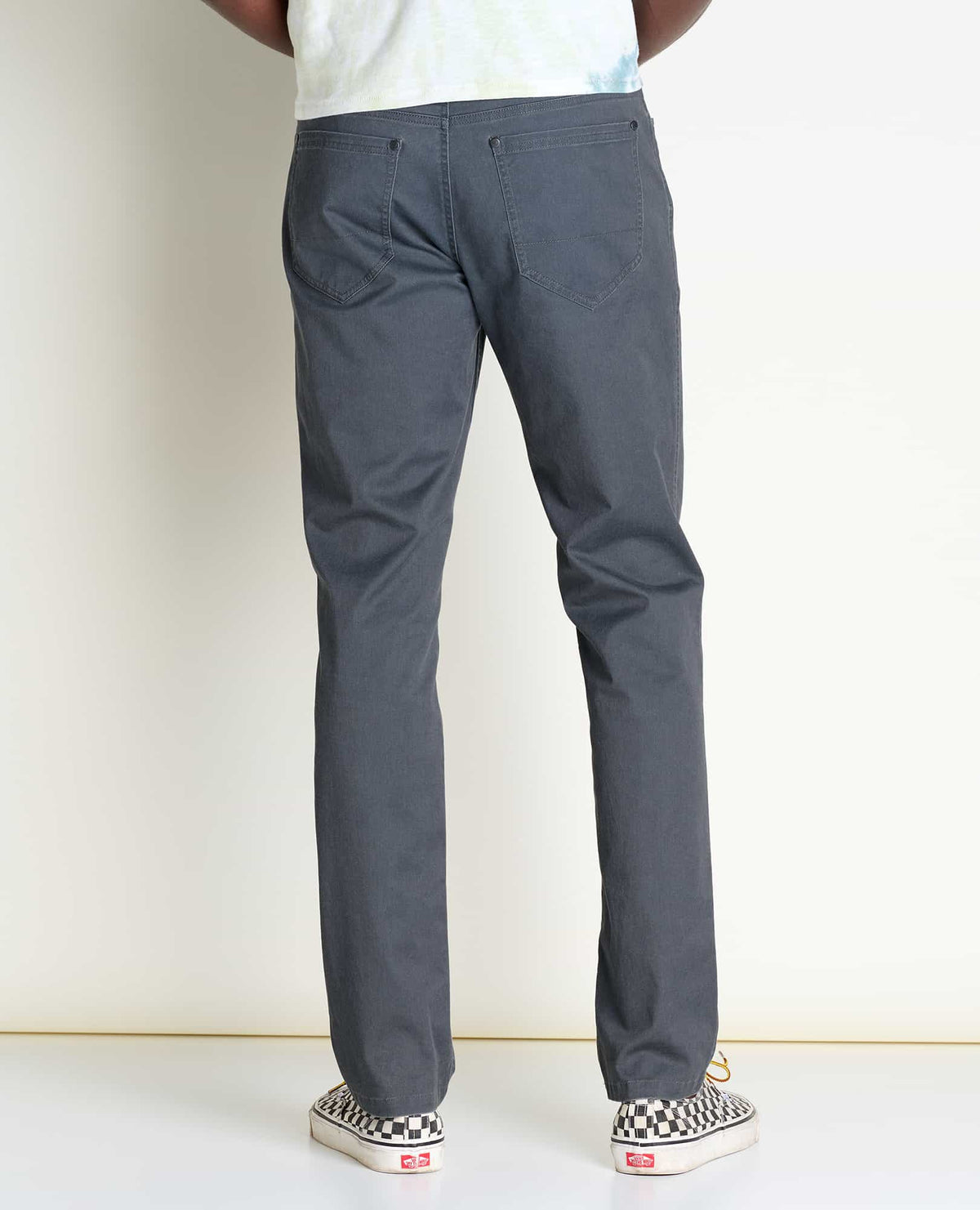 Mission Ridge: Five Pocket Lean Pant (Iron Vintage Wash)