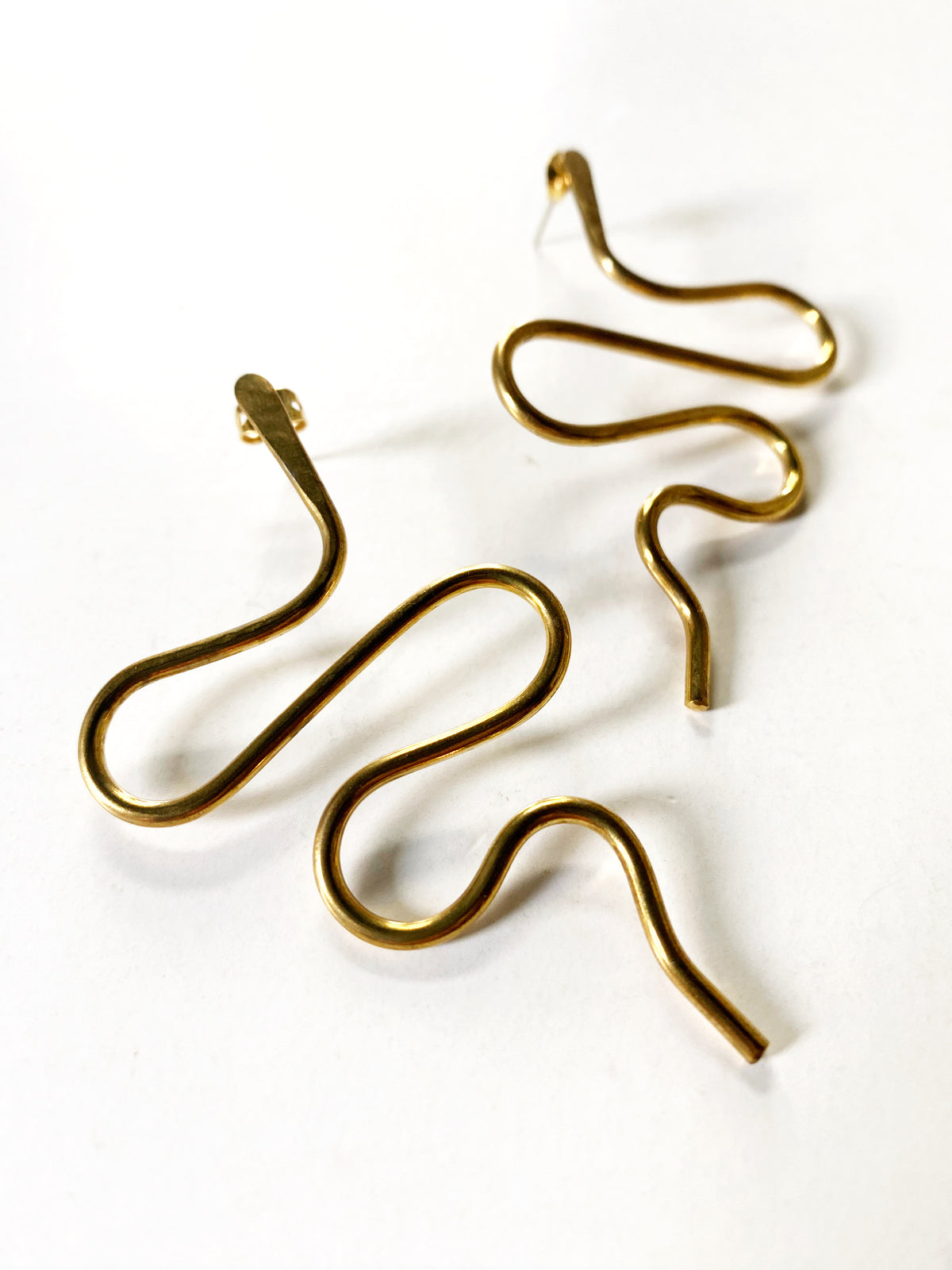Serpent snake Studs