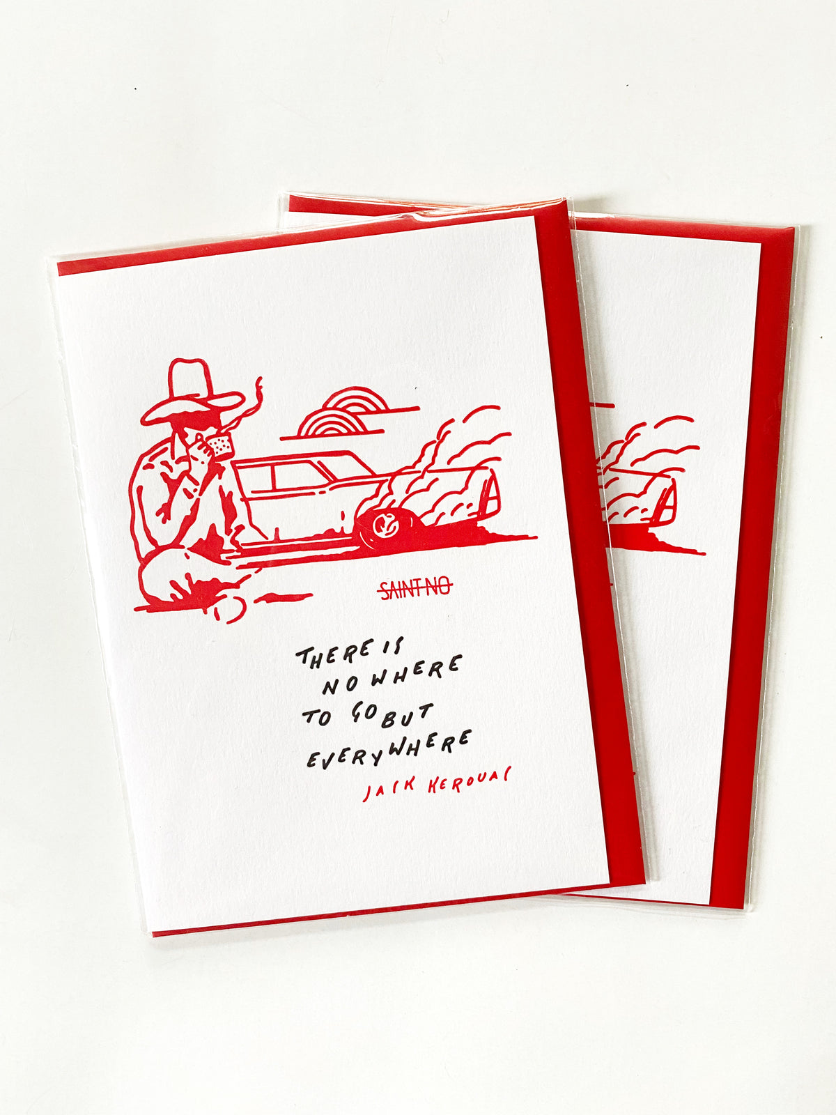 Nowhere to go Greeting Card
