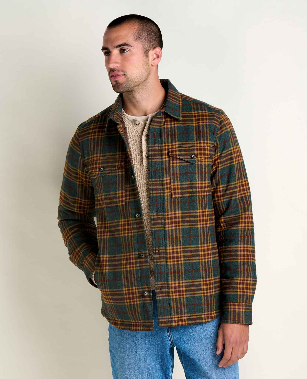 Pinevale Shirt Jacket - Laurel Pattern (F26)