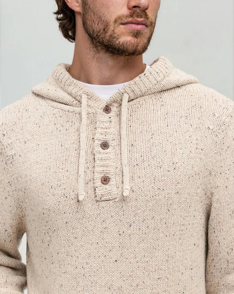 Fraser Fleck Sweater - Pale Oak Heather Fleck (F26)