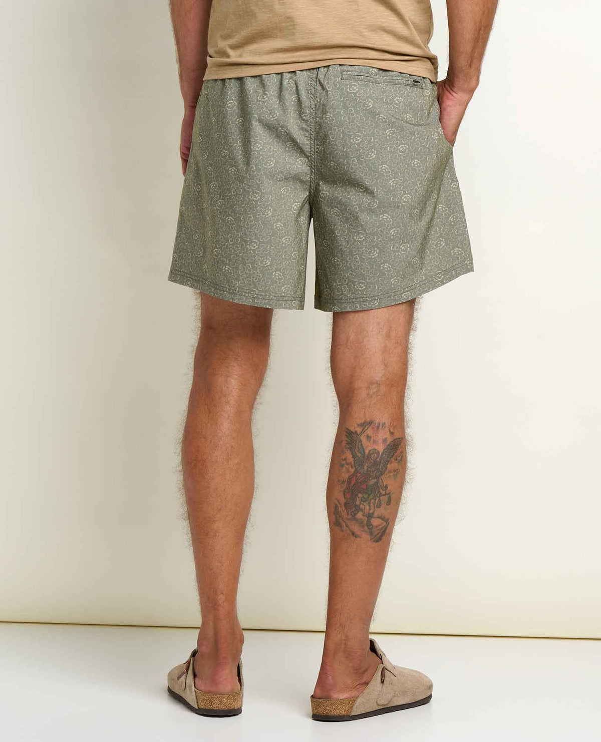 M’s Boundless Pull-On Short - Olive Print  (S26)