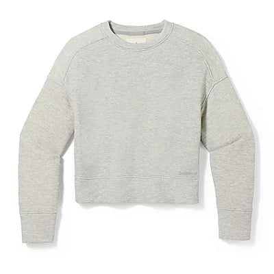 Smartwool: Recycled Terry Crop Crew Grey
