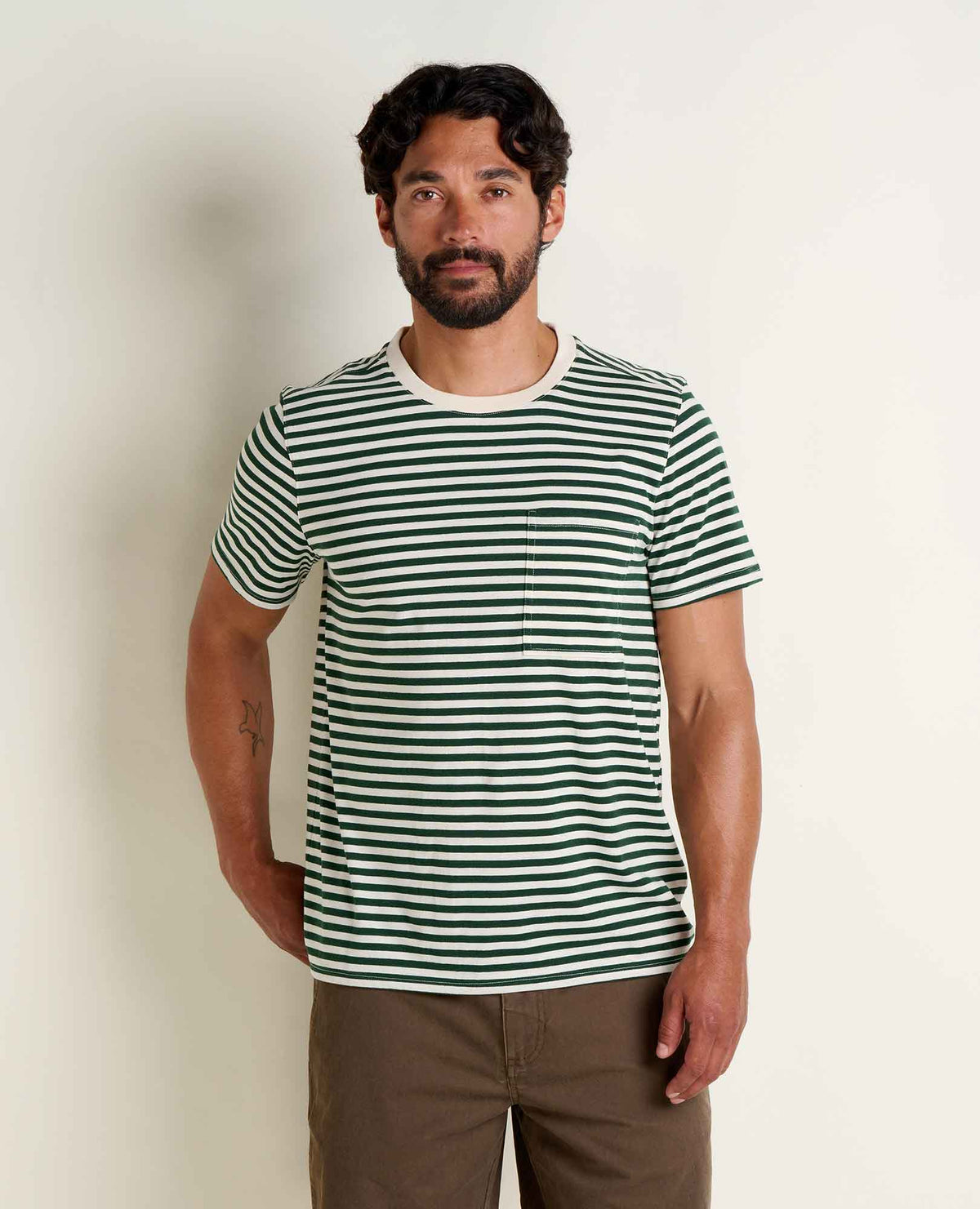 M’s Re-Form Crew - Cilantro Pattern (S26)