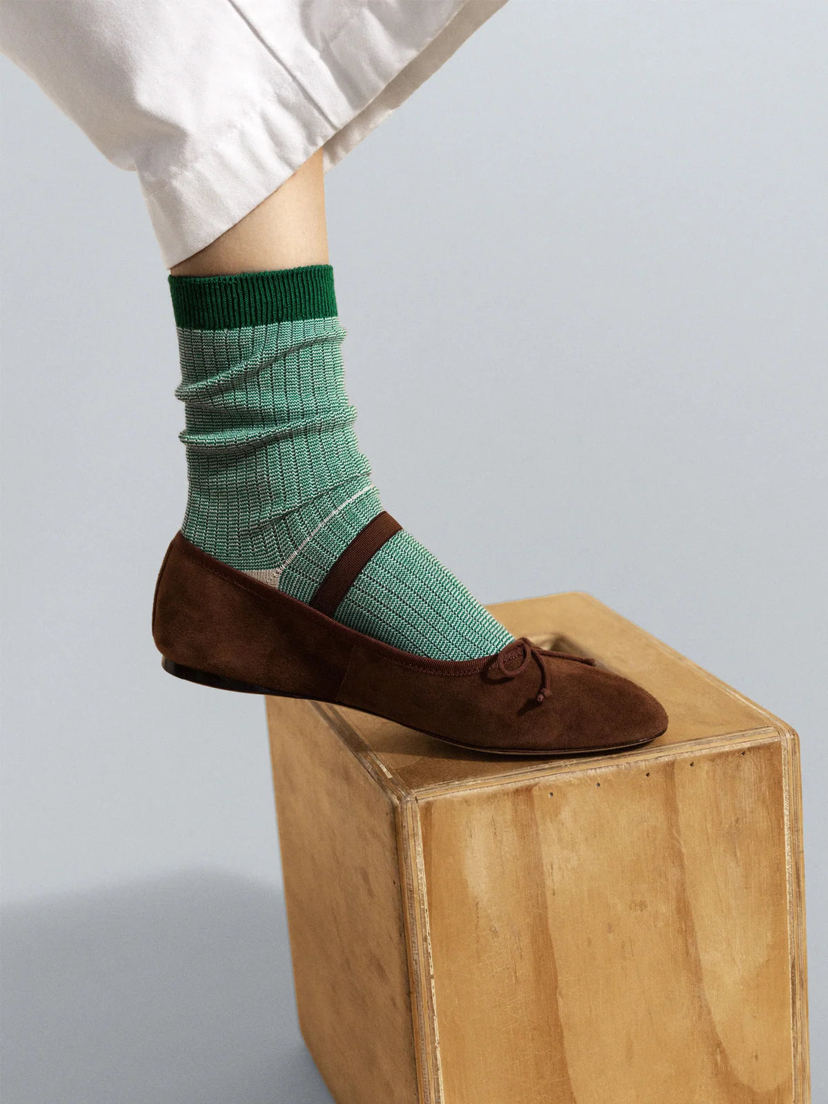 Multi Stripe Hiker Crew
