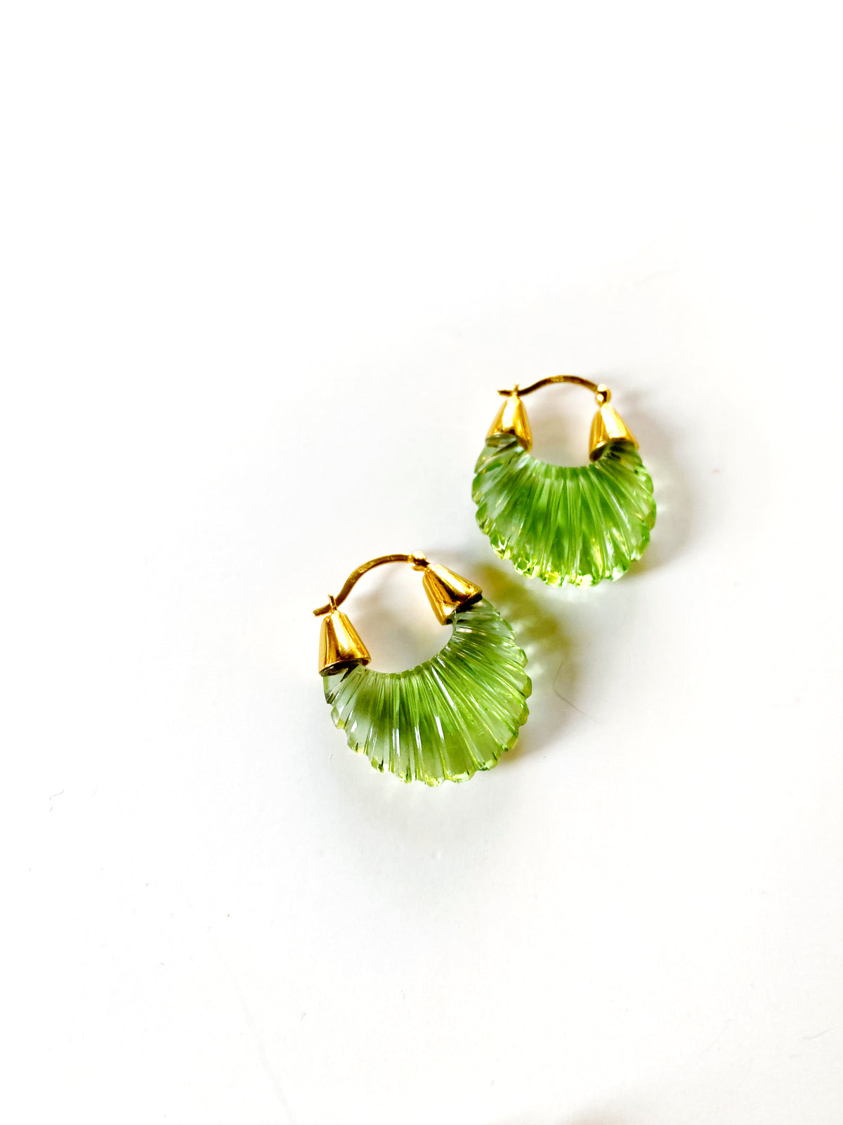 ETTIENNE EARRINGS GREEN