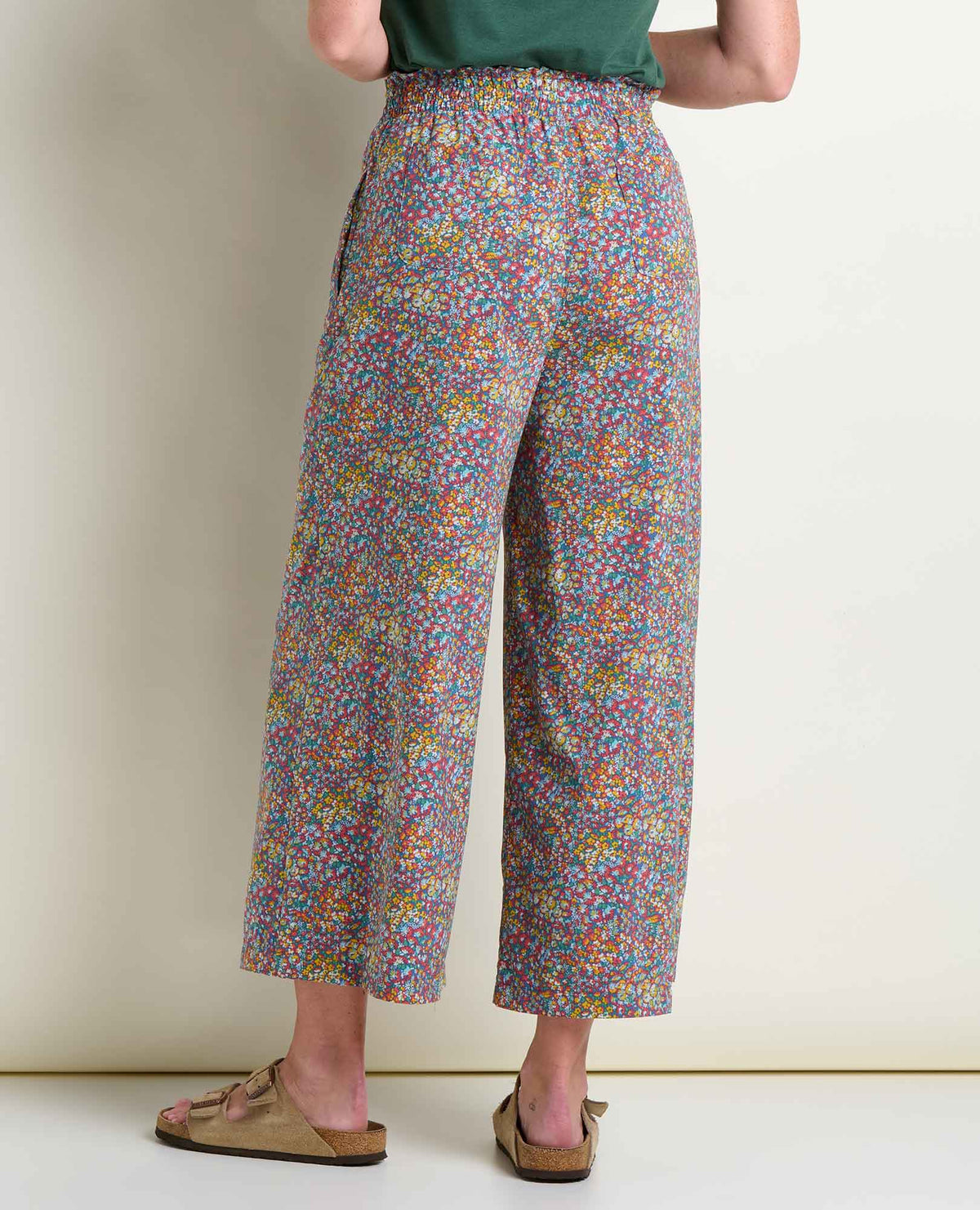Sunkissed Wide Leg Crop Pant  -  Print (S26)