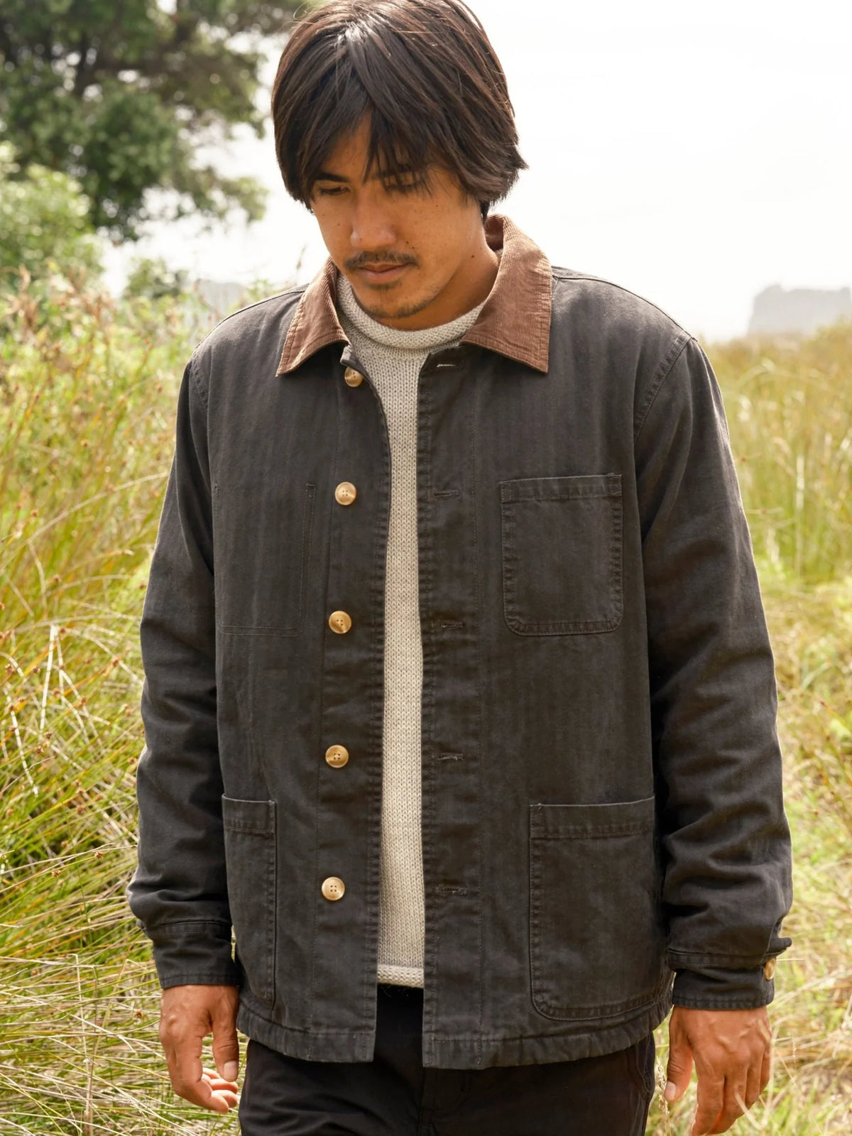 Lined Builder Jacket - Navy (F26)