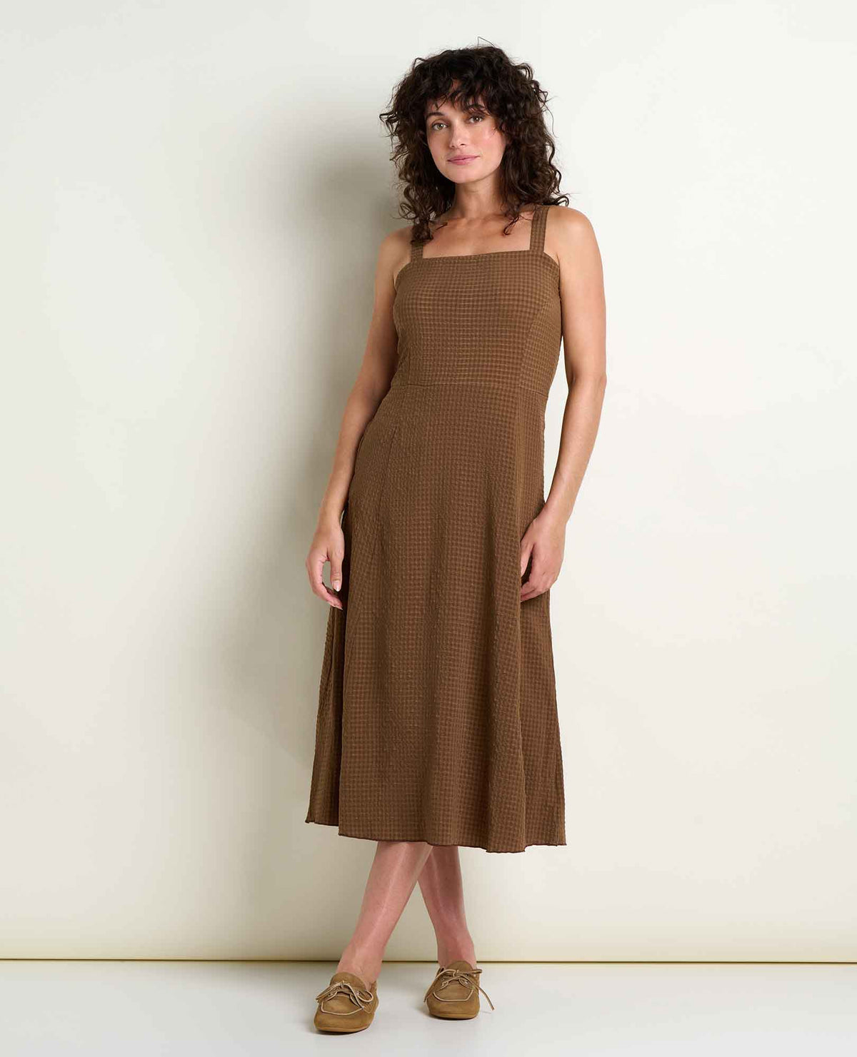 Sunkissed Tank Midi Dress - Earth Texture (S26)