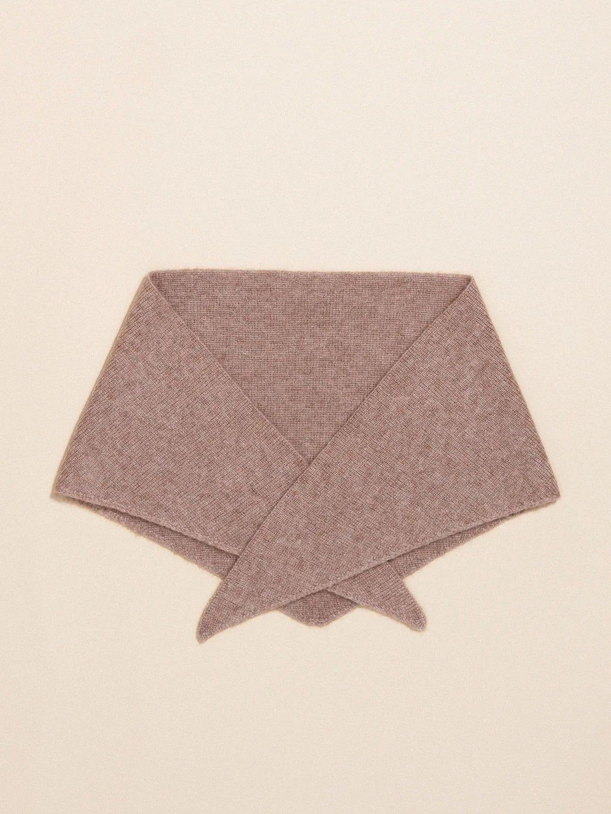 Cashmere Triangle Scarf Fawn