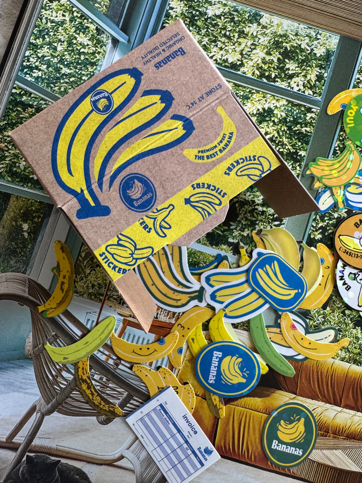 Sticker Box - Banana