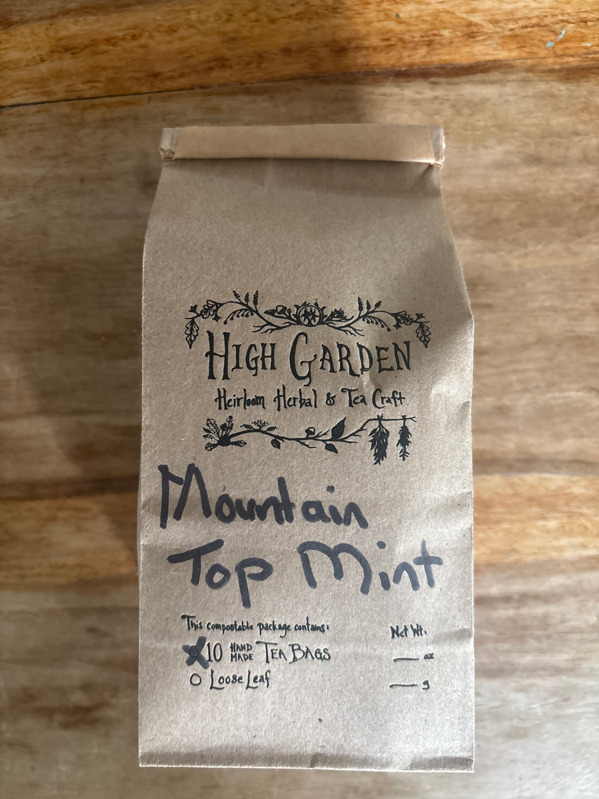 High Garden Tea - Mountain Top Mint