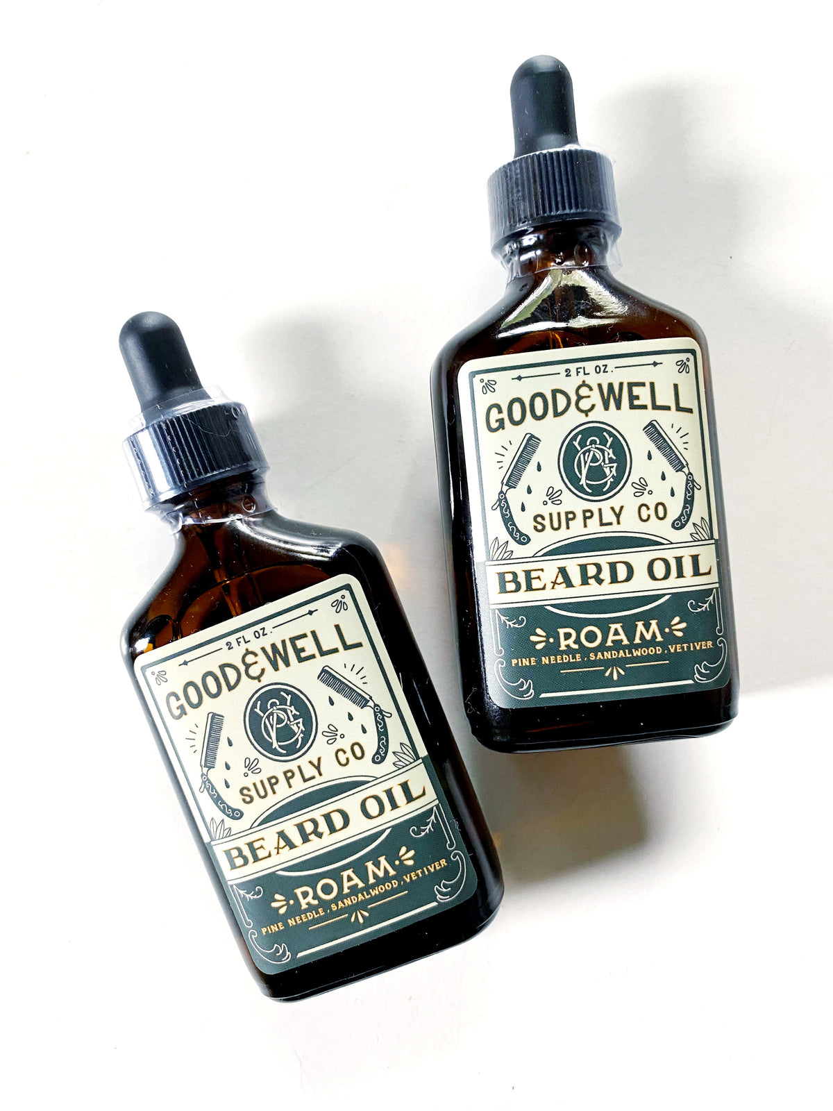 Good &amp; Well Supply Co: Roam Men&#39;s Beard Grooming Oil
