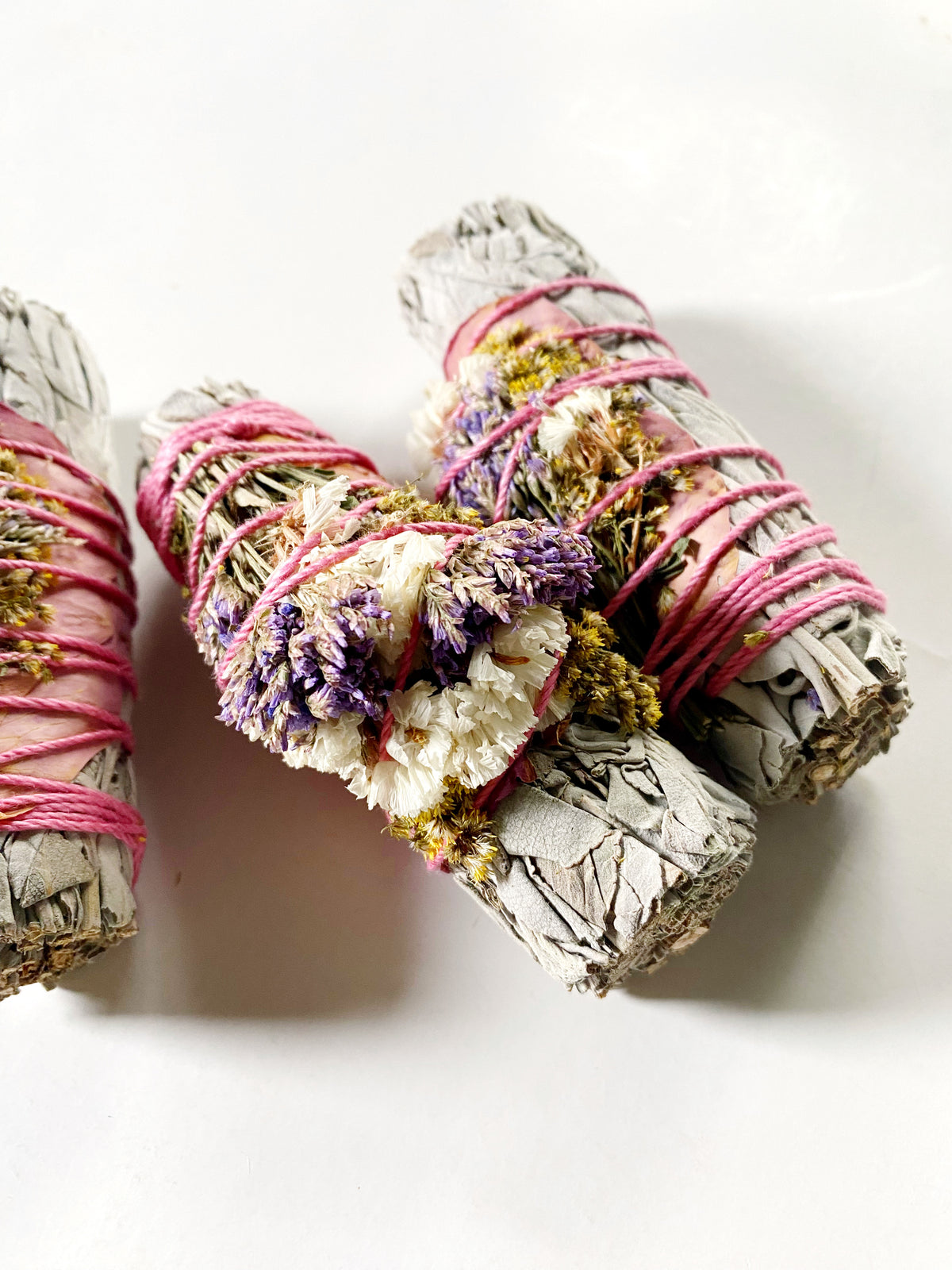 Sacred Sunday: Wildflower + White Sage Smudge Wand