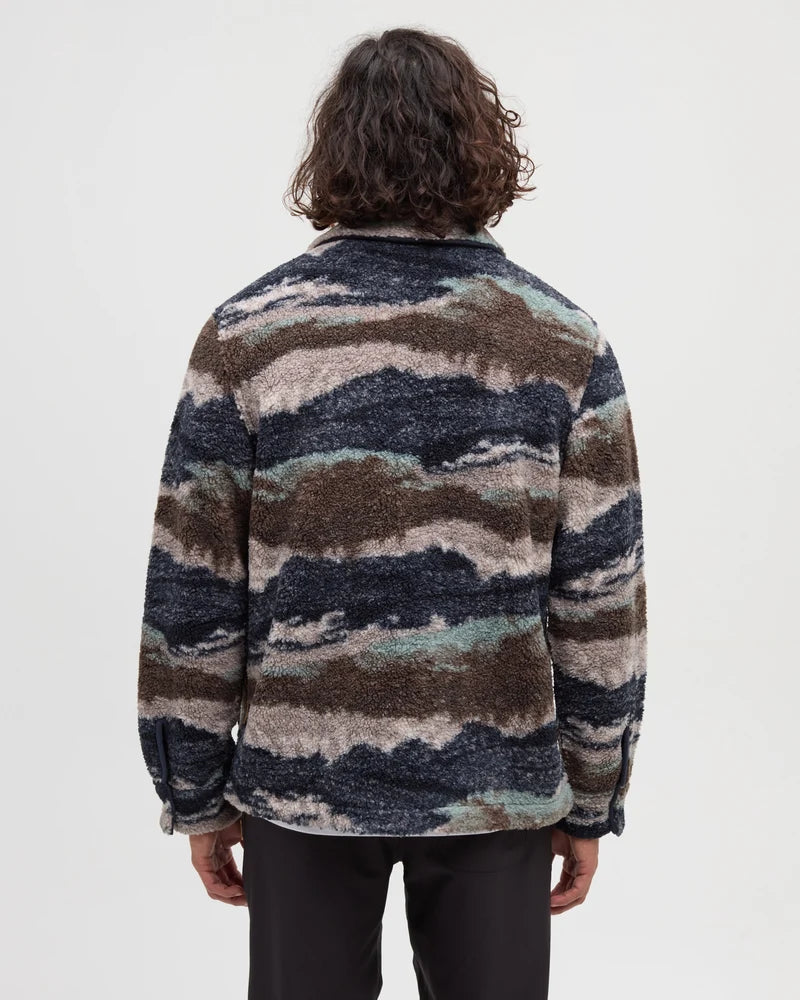 Otto Reversible Jacket - Midnight Blue / Reflective Peaks