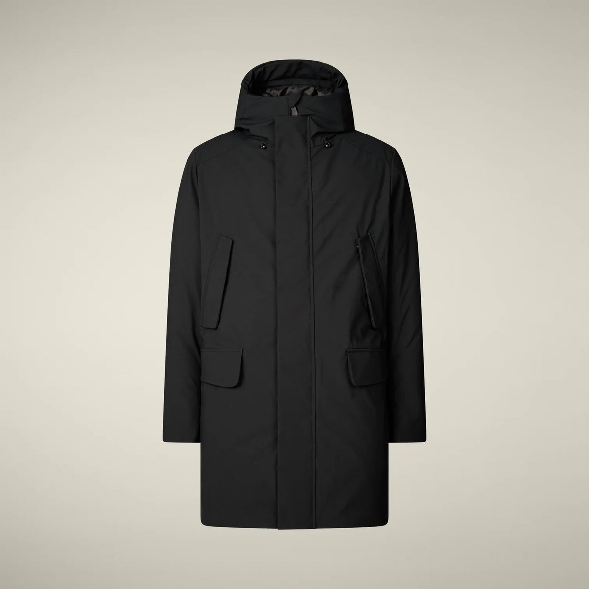 Wilson Hooded Coat - Black