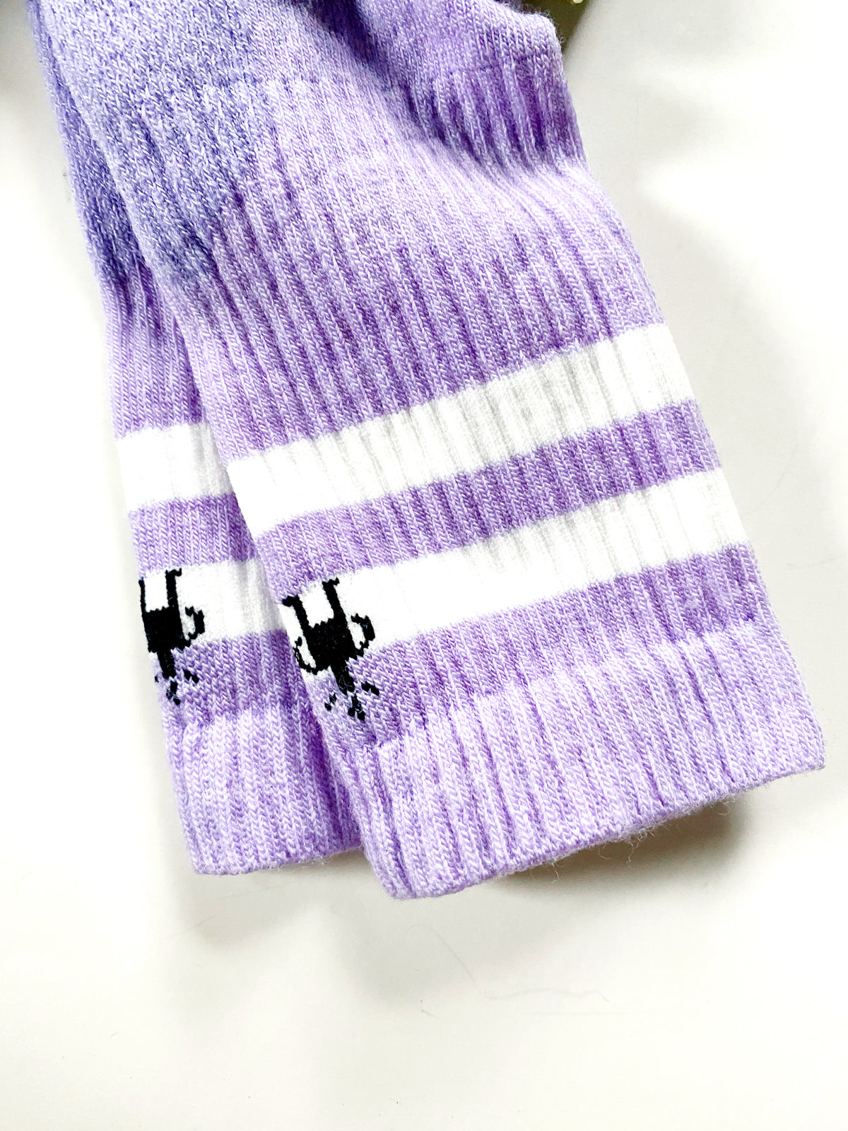 Athletic Stripe Crew (Ultra Violet)