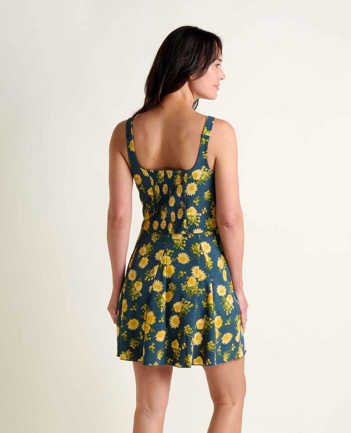 Sunkissed Tank Godet Dress - Midnight Print (S26)