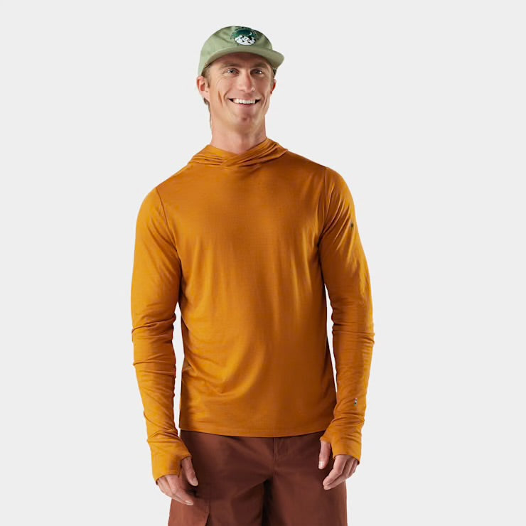 Merino Sun Hoodie - Squash