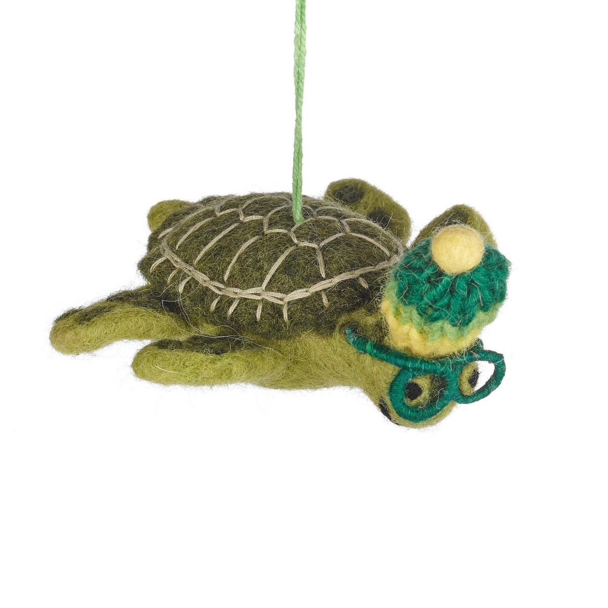 Felt Simon the Sea Turtle Ornament