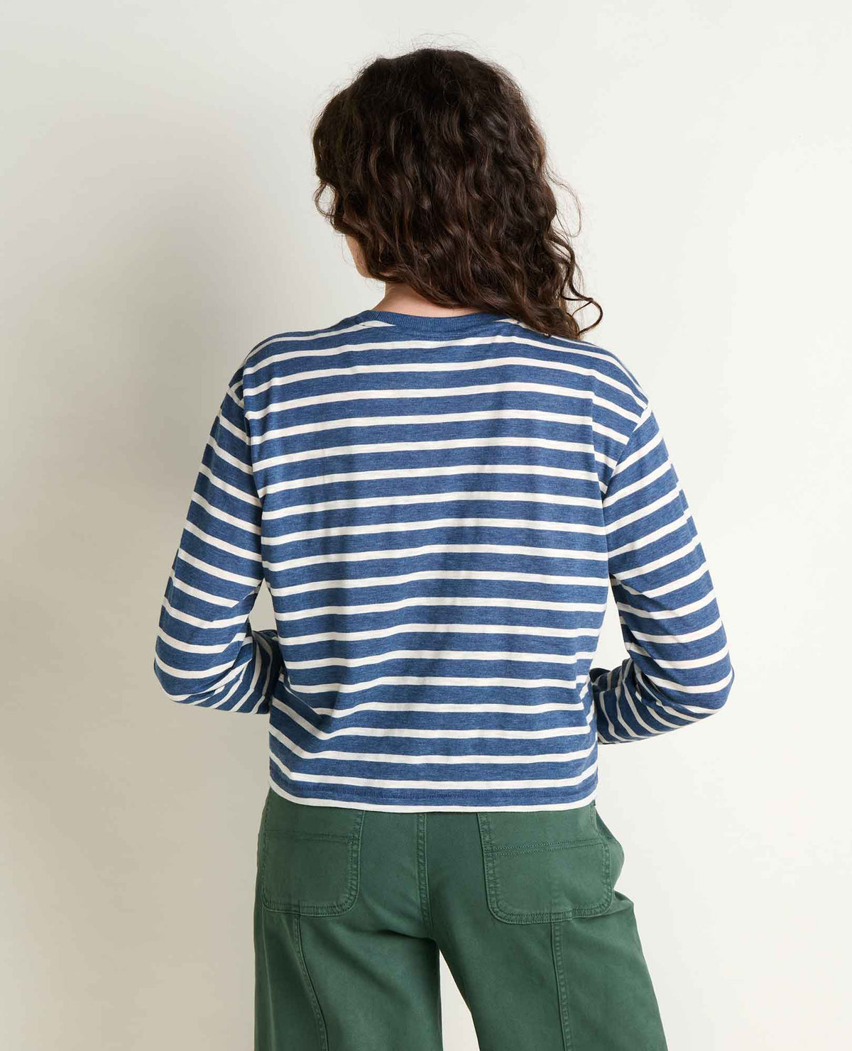 W’s Boundless Jersey LS Tee - Canal Pattern (F26)