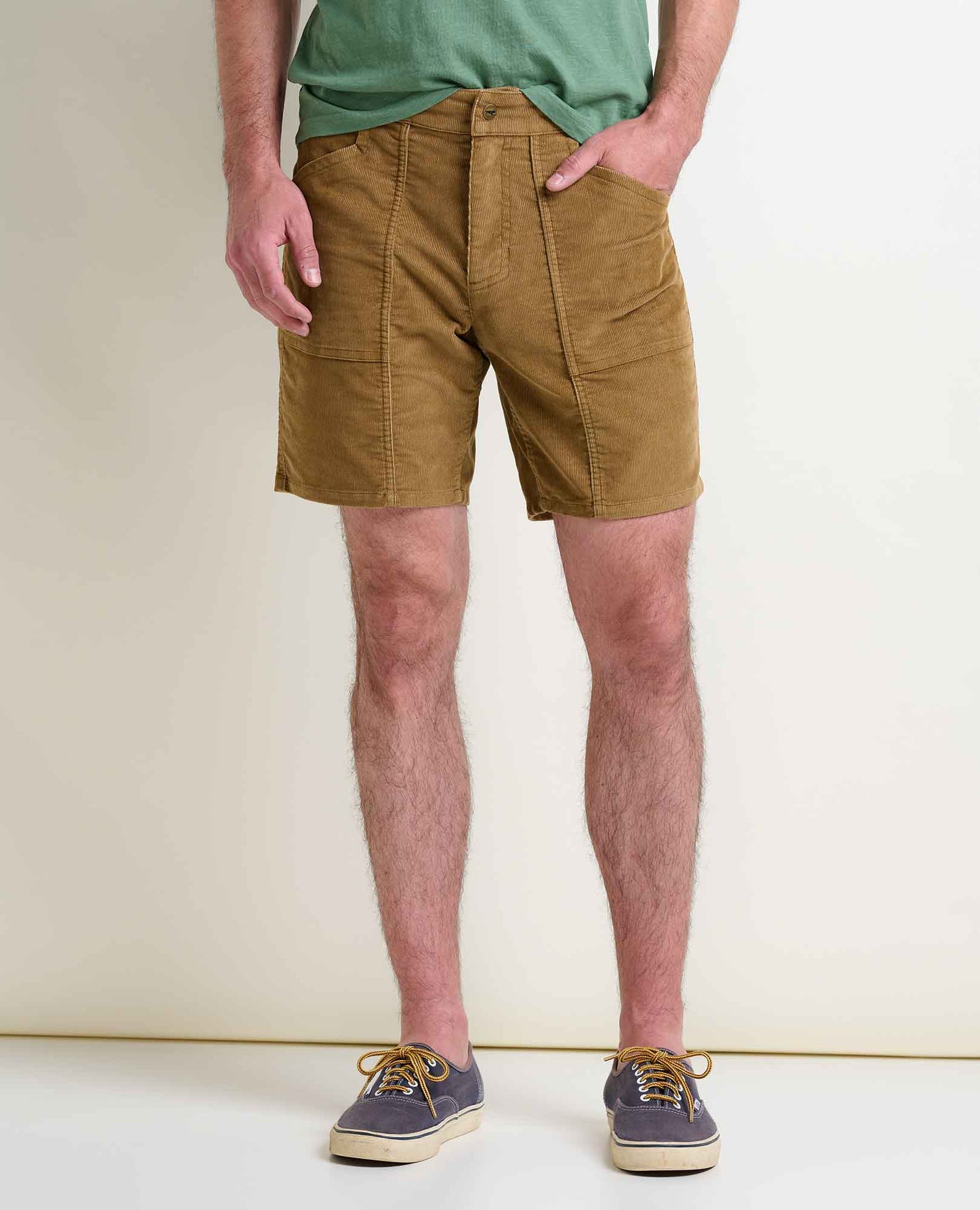 【DEARMINE】Ato Bermuda Cargo Pants BZEN M.1045 MASH-2 REGULAR FIT VEGGIE DYED TWILL CARGO SHORT