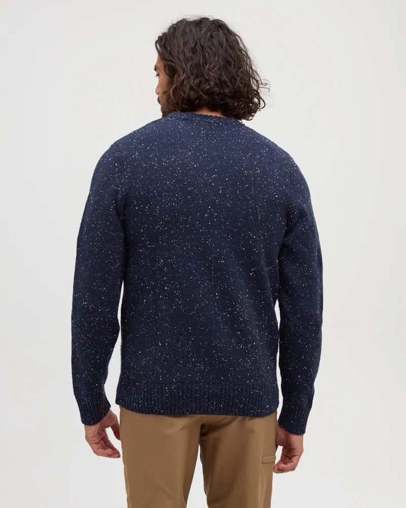 Rambler Fleck Sweater - Blue Horizon Fleck (F26)