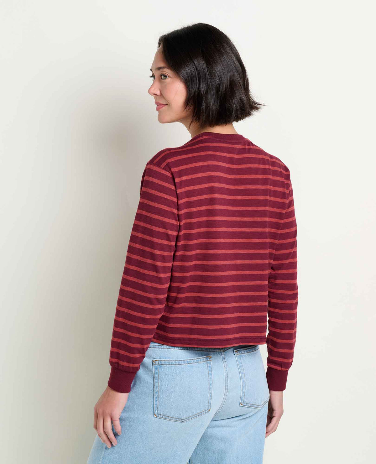 W’s Boundless Jersey LS Tee - Port Pattern (F26)
