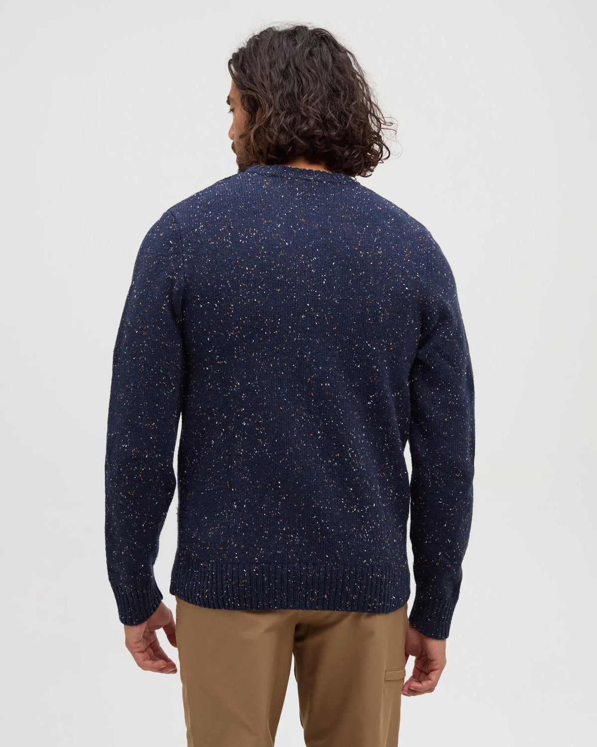 Rambler Fleck Sweater - Midnight Blue Fleck (F26)