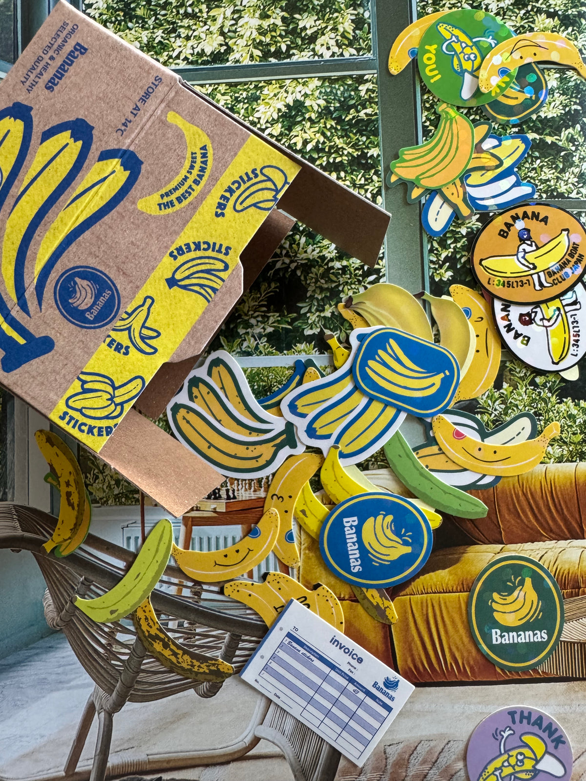 Sticker Box - Banana