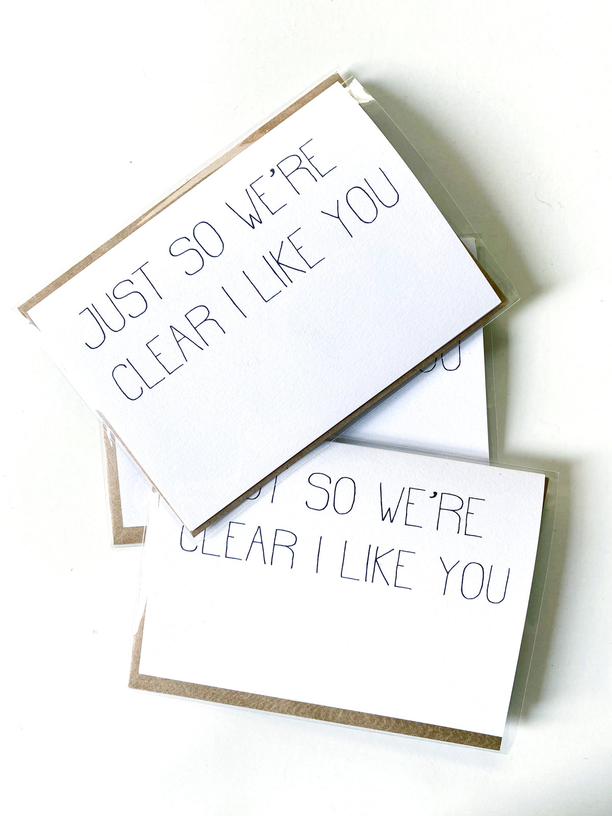 Just So You Know I Like You Funny Love Card
