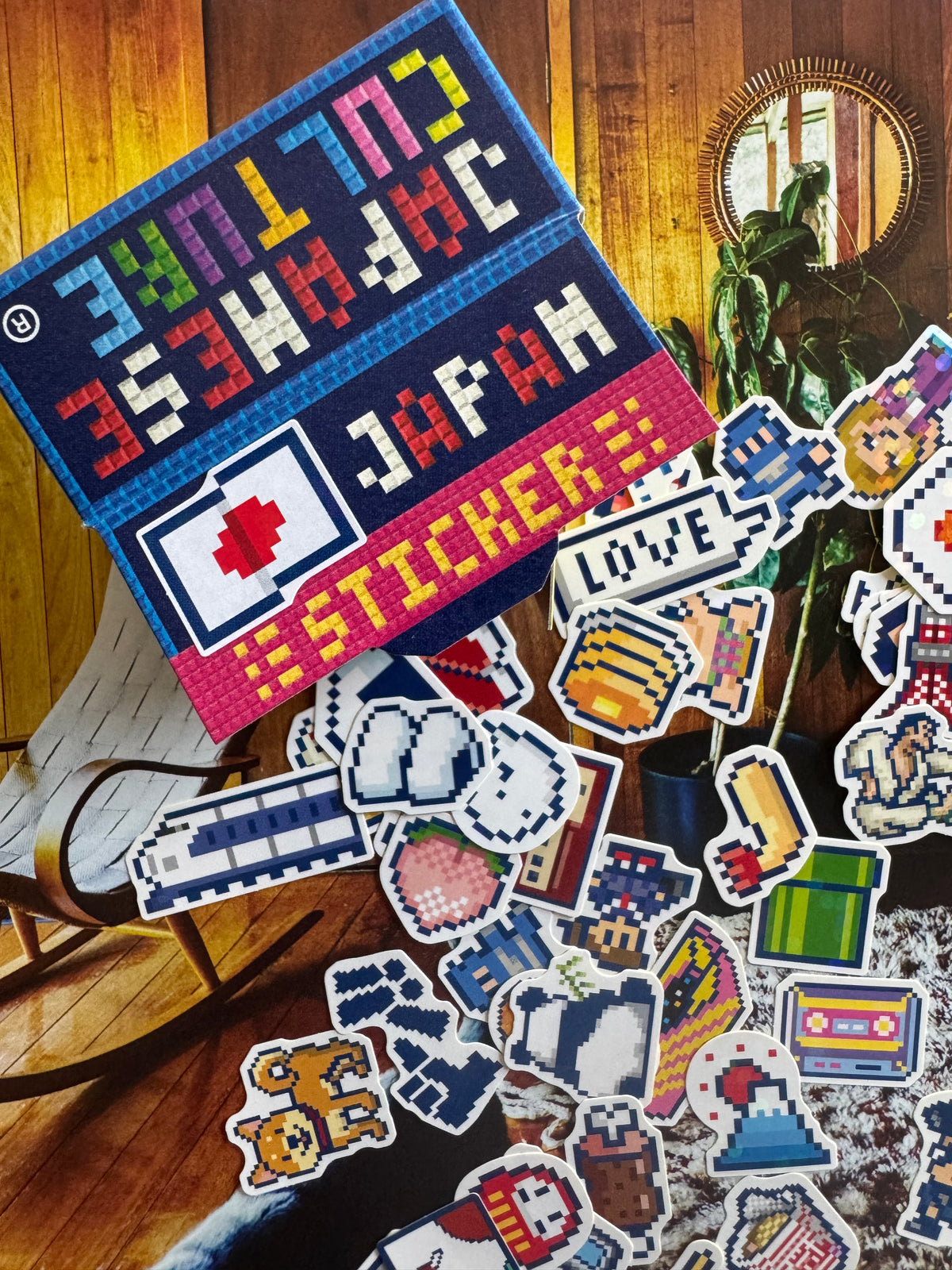 Sticker Box - Japan Pixels
