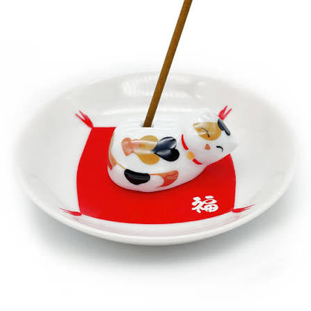 Cat (Calico) Incense Burner