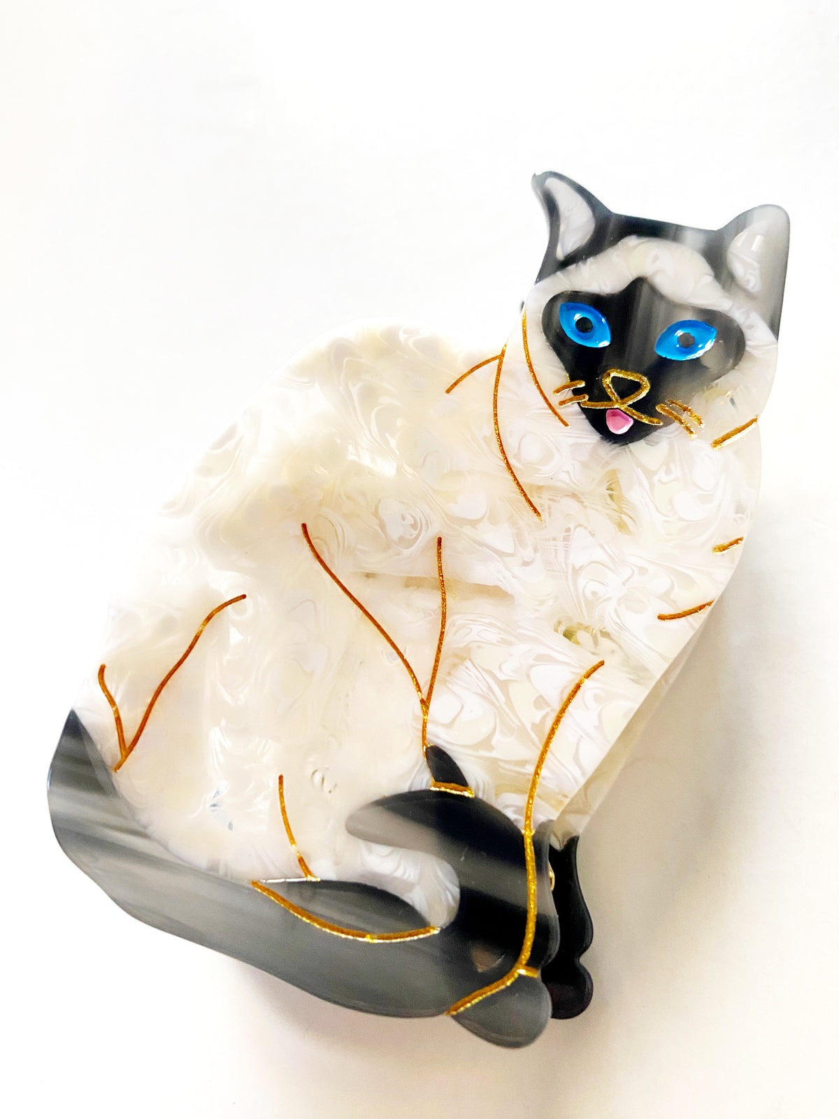 Siamese Cat Claw Hair Clip