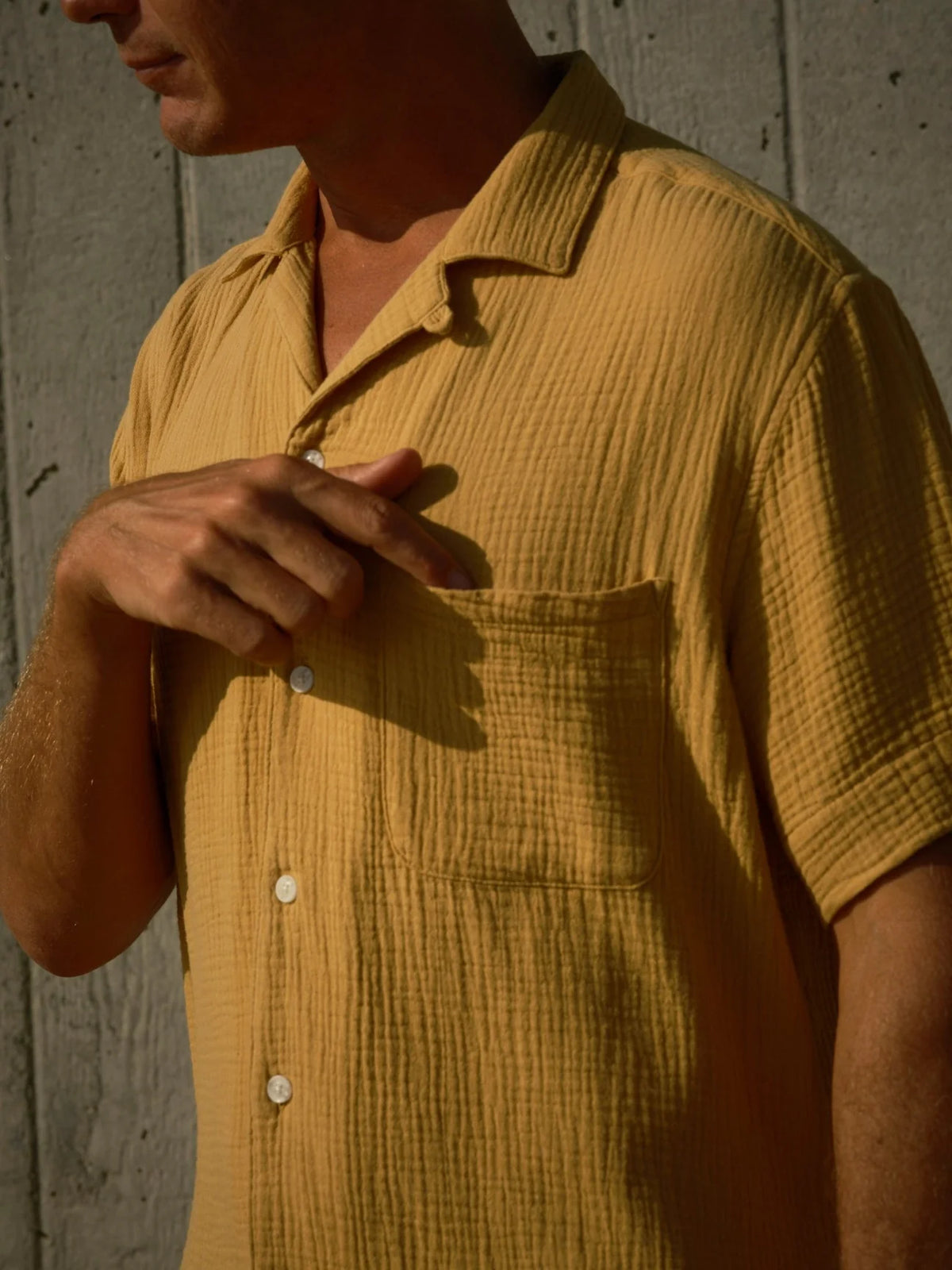 Cosmo Shirt - Saffron