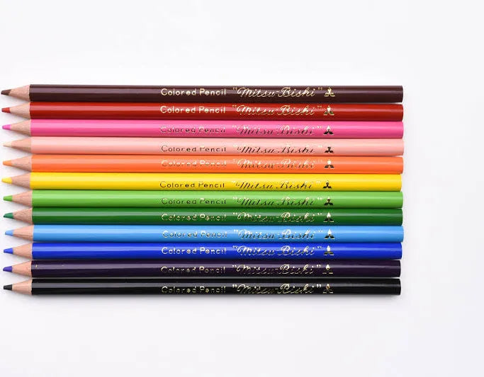 Mitsubishi Colored Pencils set of 12