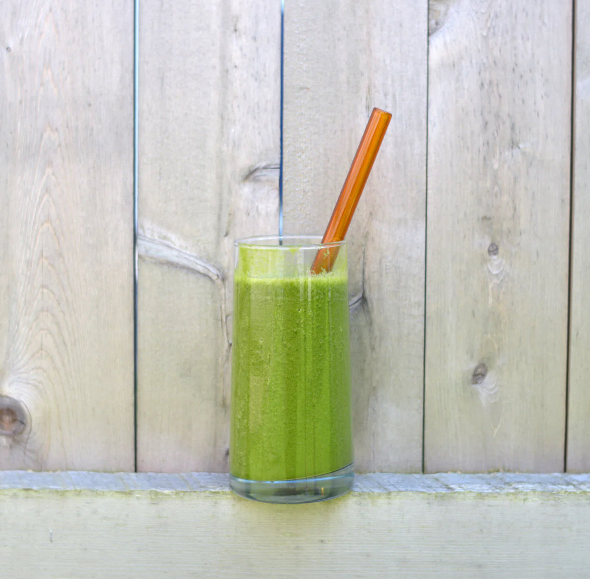 Borosilicate Glass Straw (9” x .47) (Smoothie)