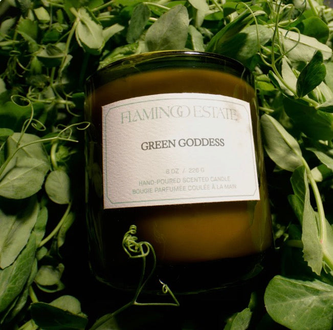 Flamingo: Green Goddess Candle 8oz