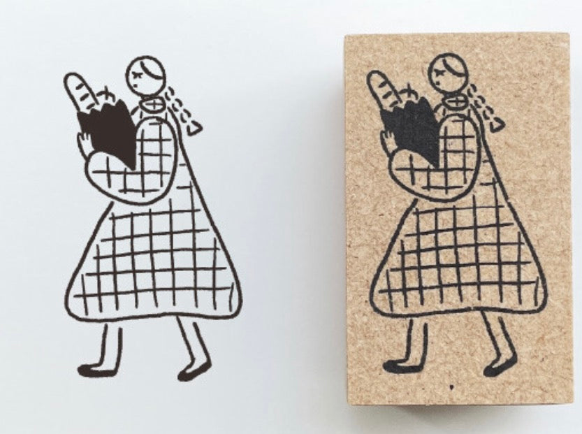 Stamp Marche Stamp Bread Made in Japan