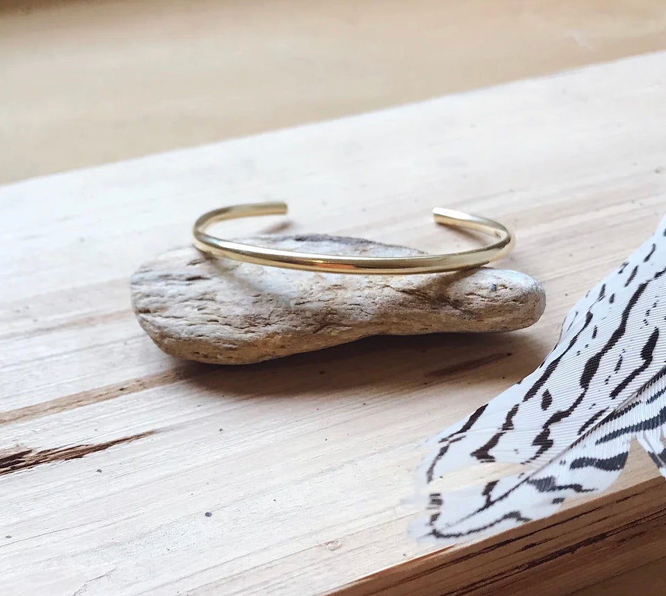 Simple Brass Cuff