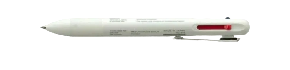 EDITORS SERIES 4 FUNCTION PEN, 0.7mm White