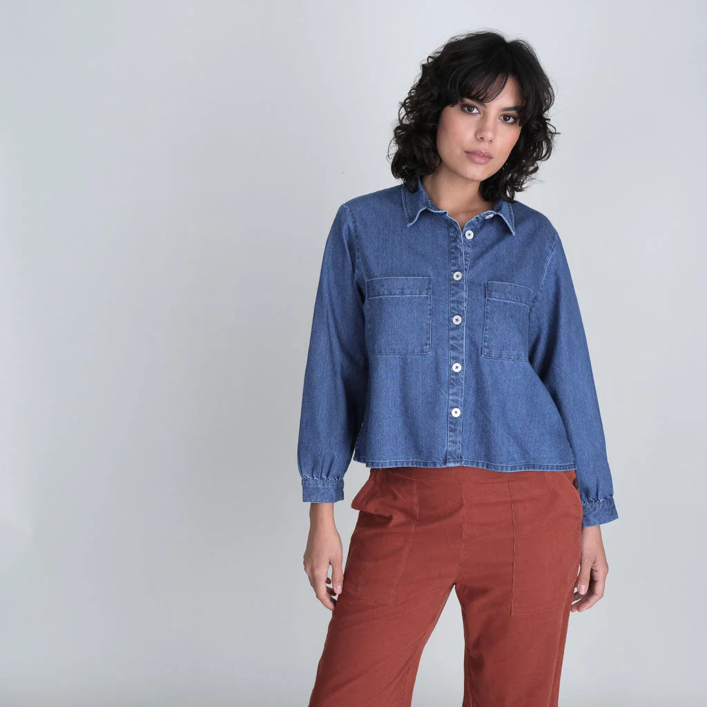 Ada Cropped Blouse