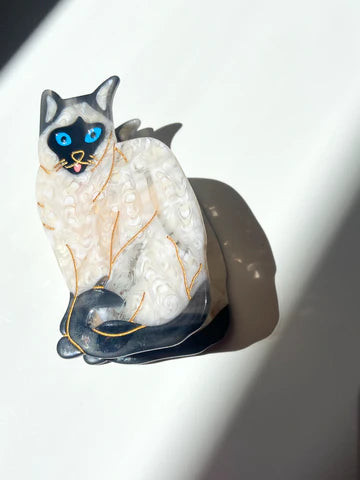 Siamese Cat Claw Hair Clip