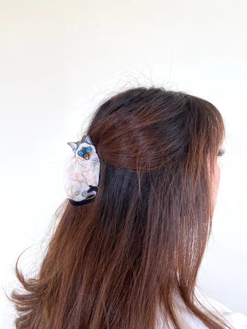 Siamese Cat Claw Hair Clip
