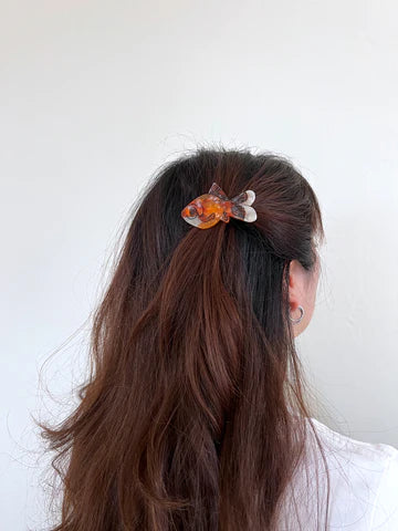 Goldfish Barrette Hair Clip