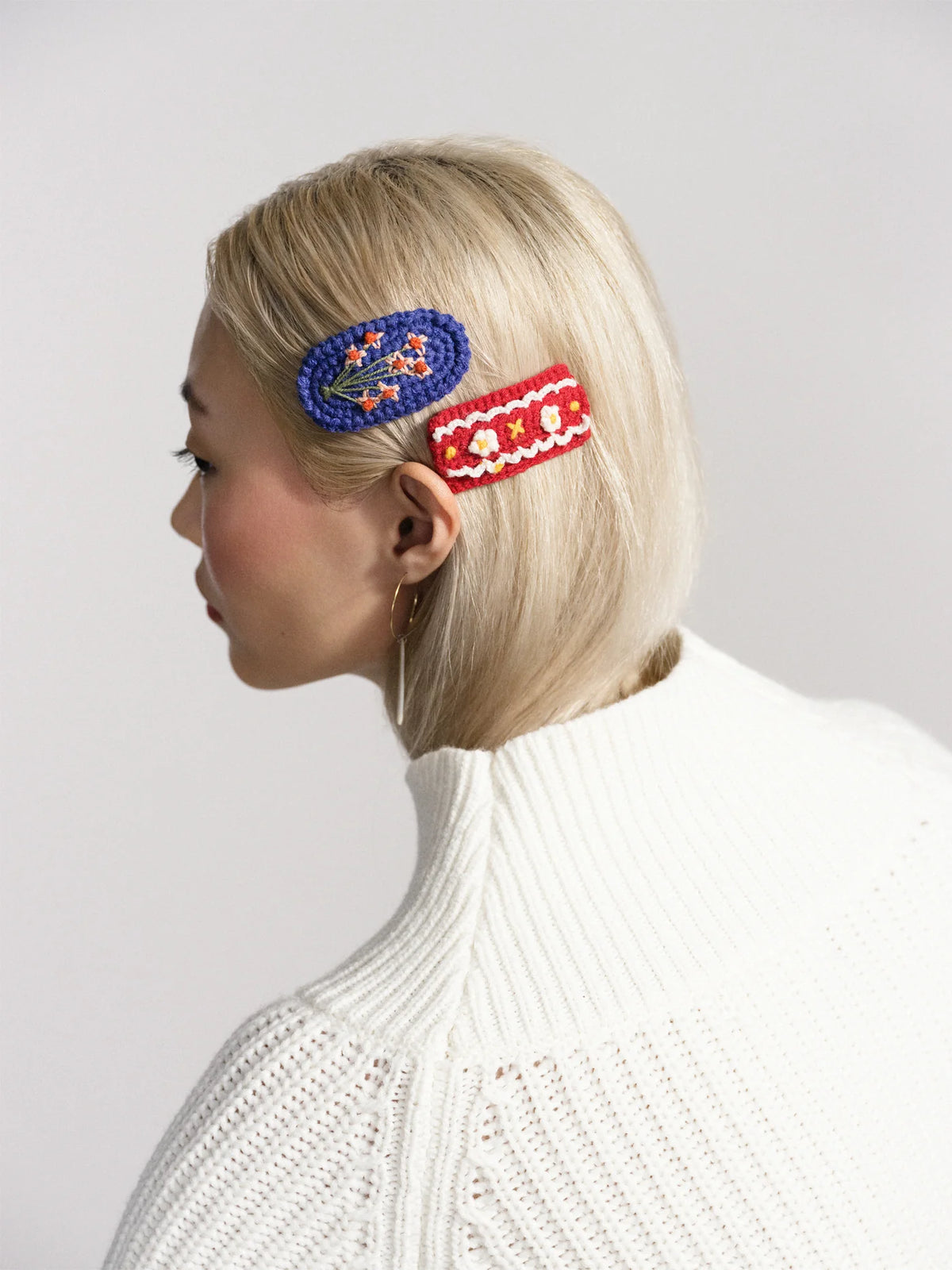 Polly Crochet Hair Clips SINGLE